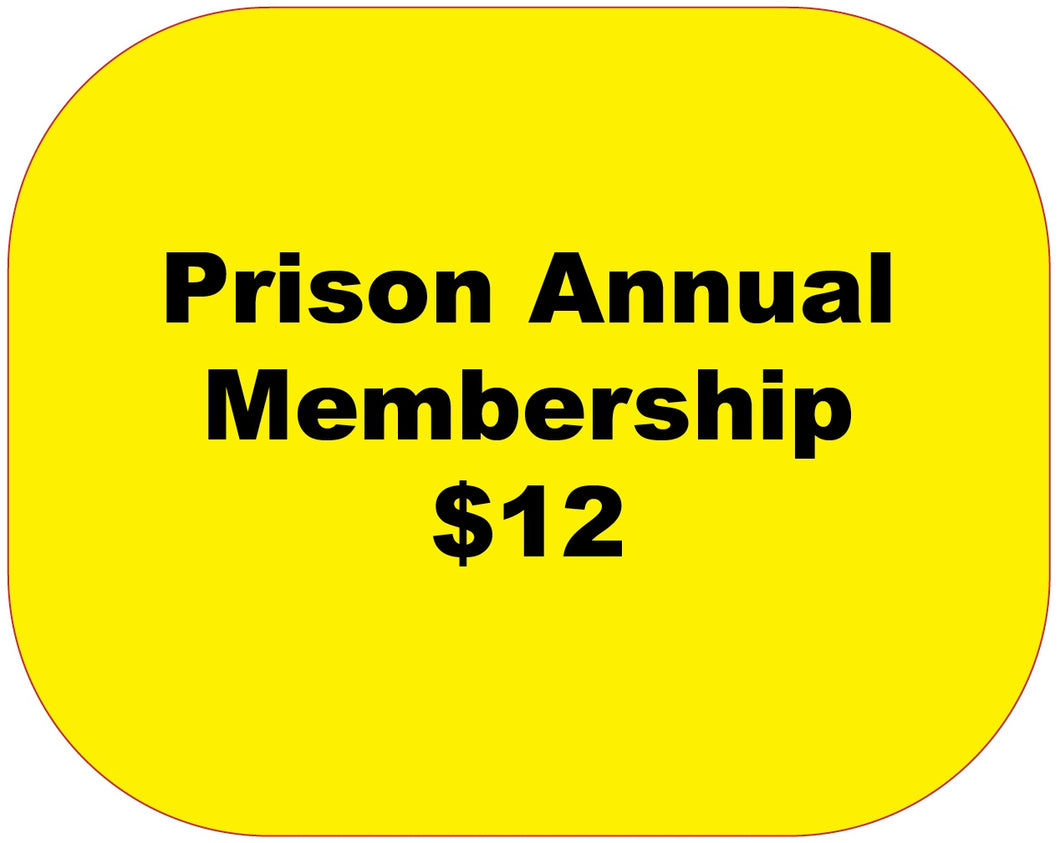 Annual Prison Membership (Ages 21 & Older)